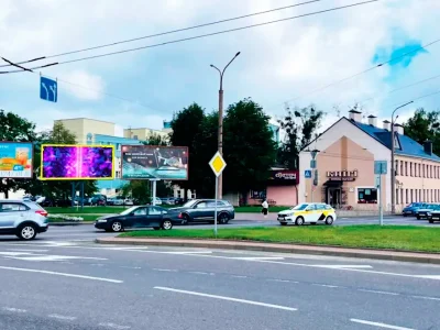 Экран ул.Горновых-ул.Советских Пограничников  г.Гродно