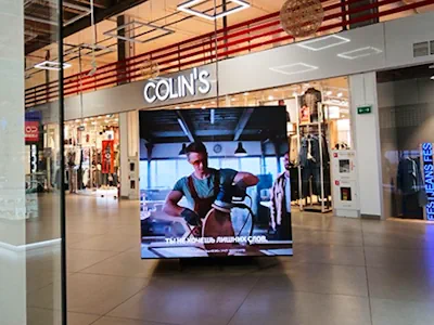 Экран-куб «DiaMond City» 2й этаж г.Минск