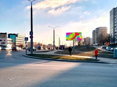 Экран ул.Магистральная г.Гродно