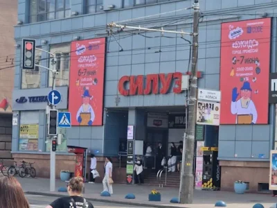 Экраны ТЦ «Силуэт» г.Минск